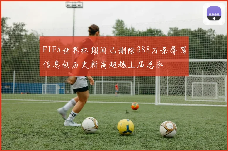 FIFA世界杯期间已删除388万条辱骂信息创历史新高超越上届总和